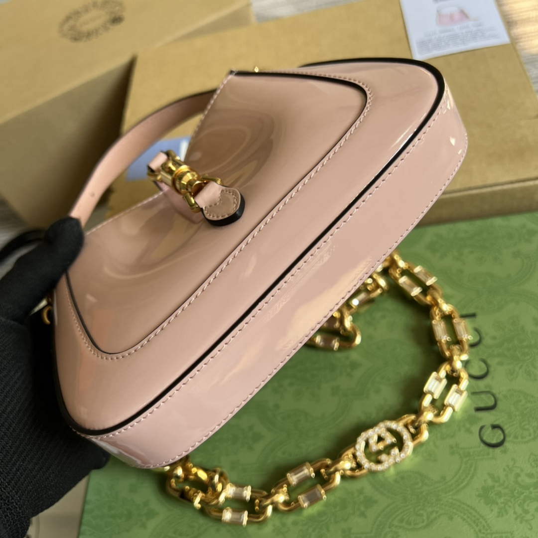 Gucci 699651 Jackie 1961 Mini Shoulder Bag Pink