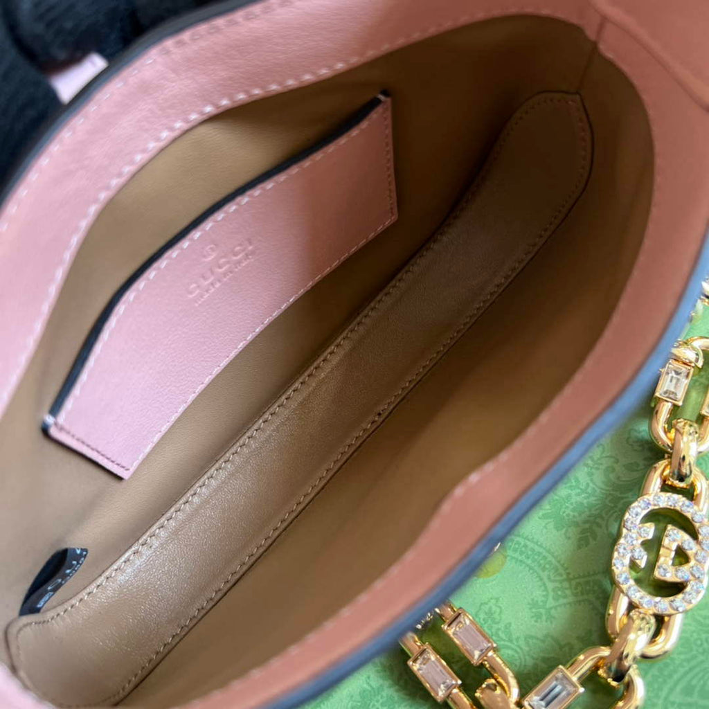 Gucci 699651 Jackie 1961 Mini Shoulder Bag Pink