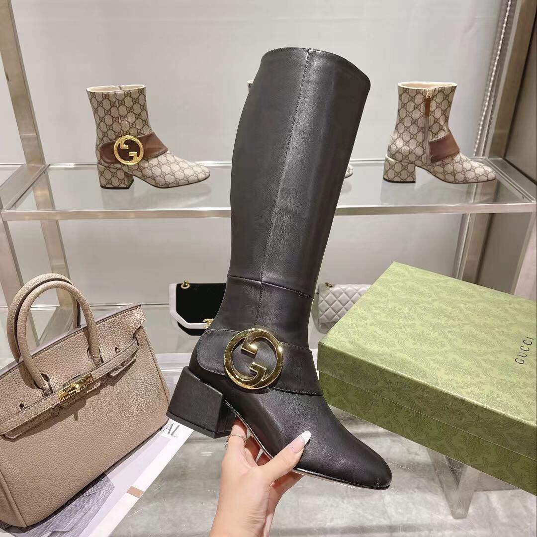 Gucci 700013 Women's Blondie Boot G60038 - 35 - View 3