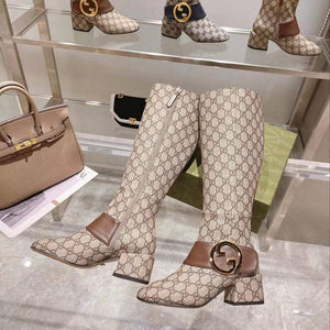 Gucci 700013 Women's Blondie Boot G60039 - 35 - View 4