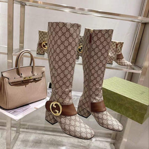 Gucci 700013 Women's Blondie Boot G60039 - 35 - View 6