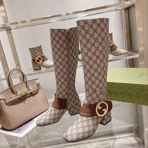 Gucci 700013 Women's Blondie Boot G60039 - 35 - View 7