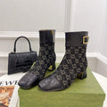 Gucci 700023 Women's GG Canvas Ankle Boot G60034 - 35 - View 1