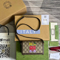 Gucci 700733 Gucci cherry print mini bag - Default Title - View 1