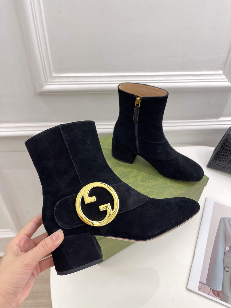 Gucci 701706 Blondie Women's Ankle Boot G60037