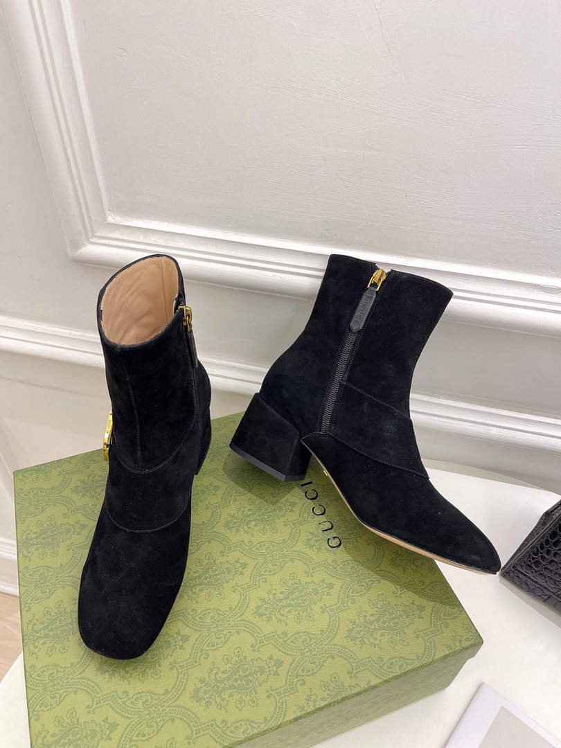 Gucci 701706 Blondie Women's Ankle Boot G60037 - 35 - View 5