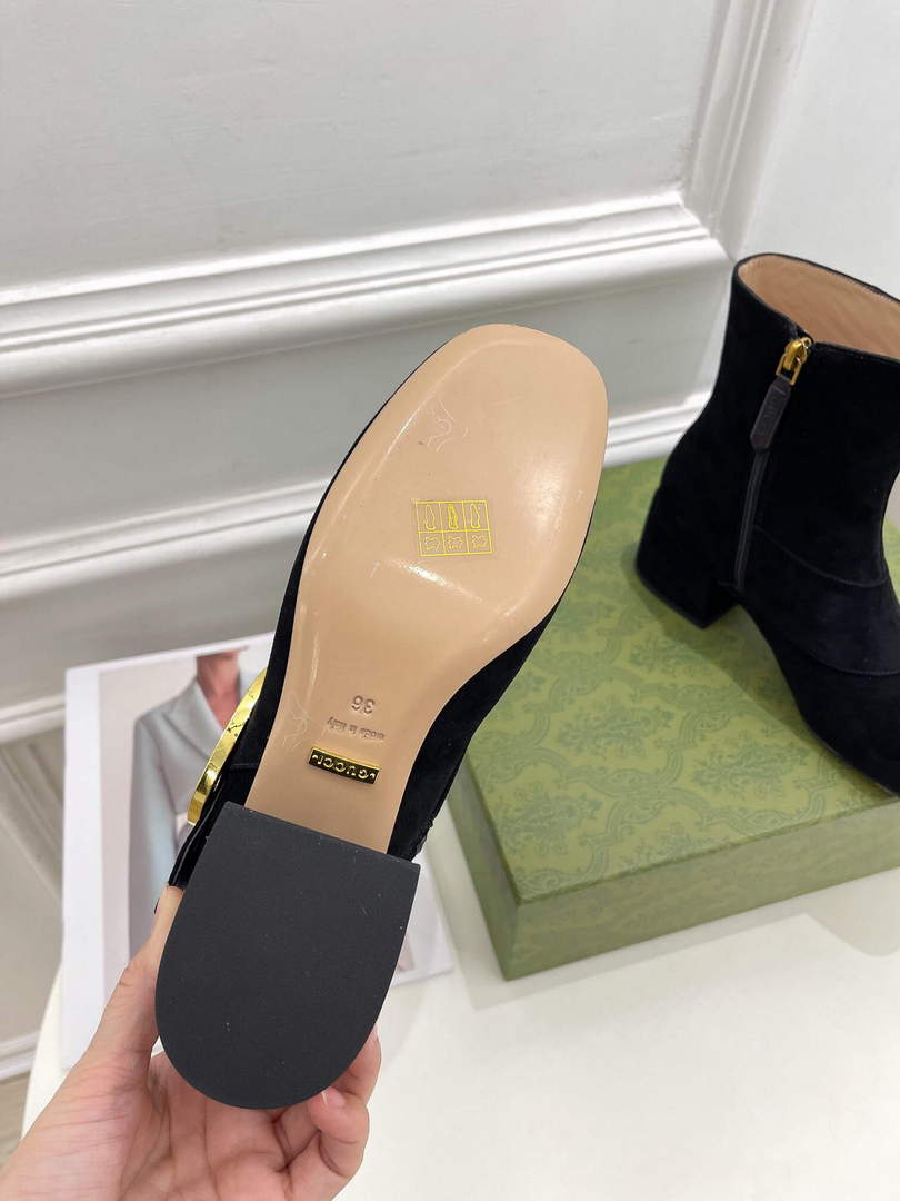 Gucci 701706 Blondie Women's Ankle Boot G60037