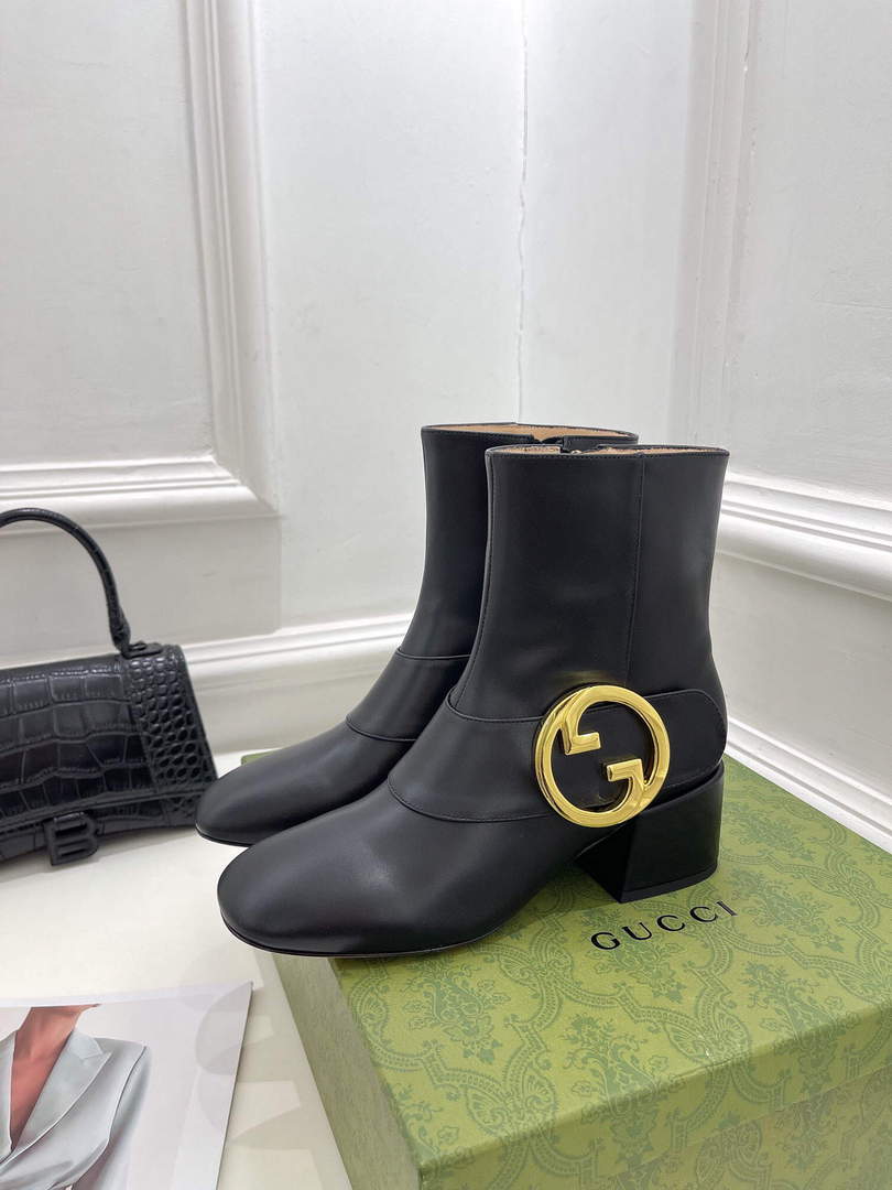 Gucci 701706 Blondie Women's Ankle Boot G60036