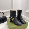 Gucci 701706 Blondie Women's Ankle Boot G60036 - 35 - View 1