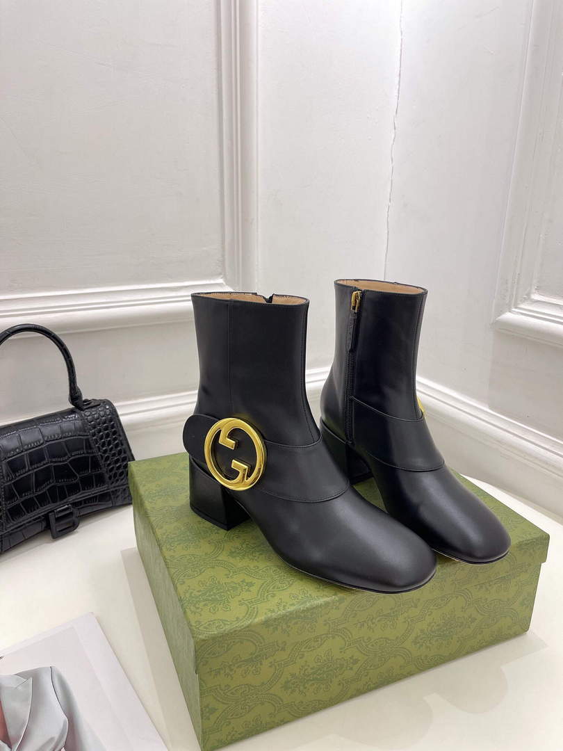 Gucci 701706 Blondie Women's Ankle Boot G60036