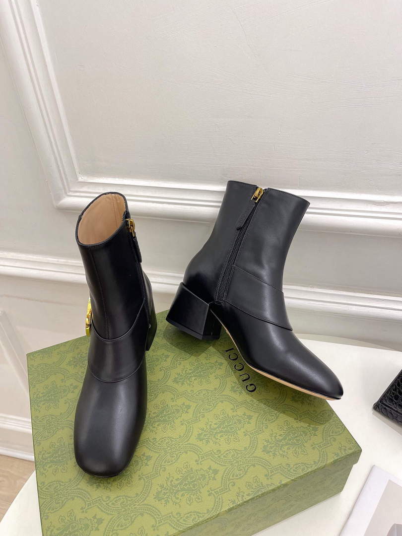 Gucci 701706 Blondie Women's Ankle Boot G60036 - 35 - View 5