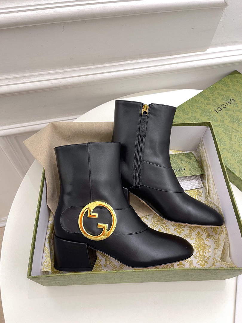 Gucci 701706 Blondie Women's Ankle Boot G60036