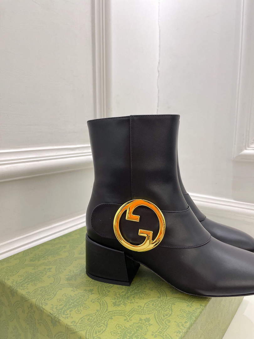 Gucci 701706 Blondie Women's Ankle Boot G60036