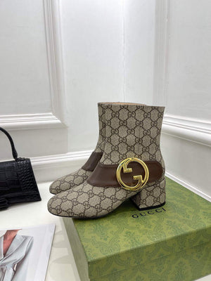 Gucci 701706 Blondie Women's Ankle Boot G60035 - 35 - View 2