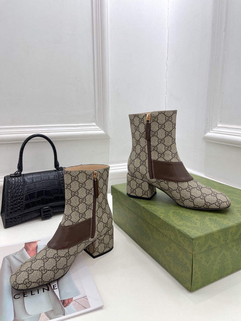 Gucci 701706 Blondie Women's Ankle Boot G60035
