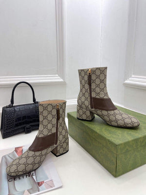 Gucci 701706 Blondie Women's Ankle Boot G60035 - 35 - View 4