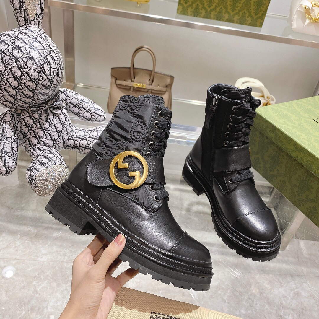 Gucci 701708 Women's Blondie Ankle Boot G60042