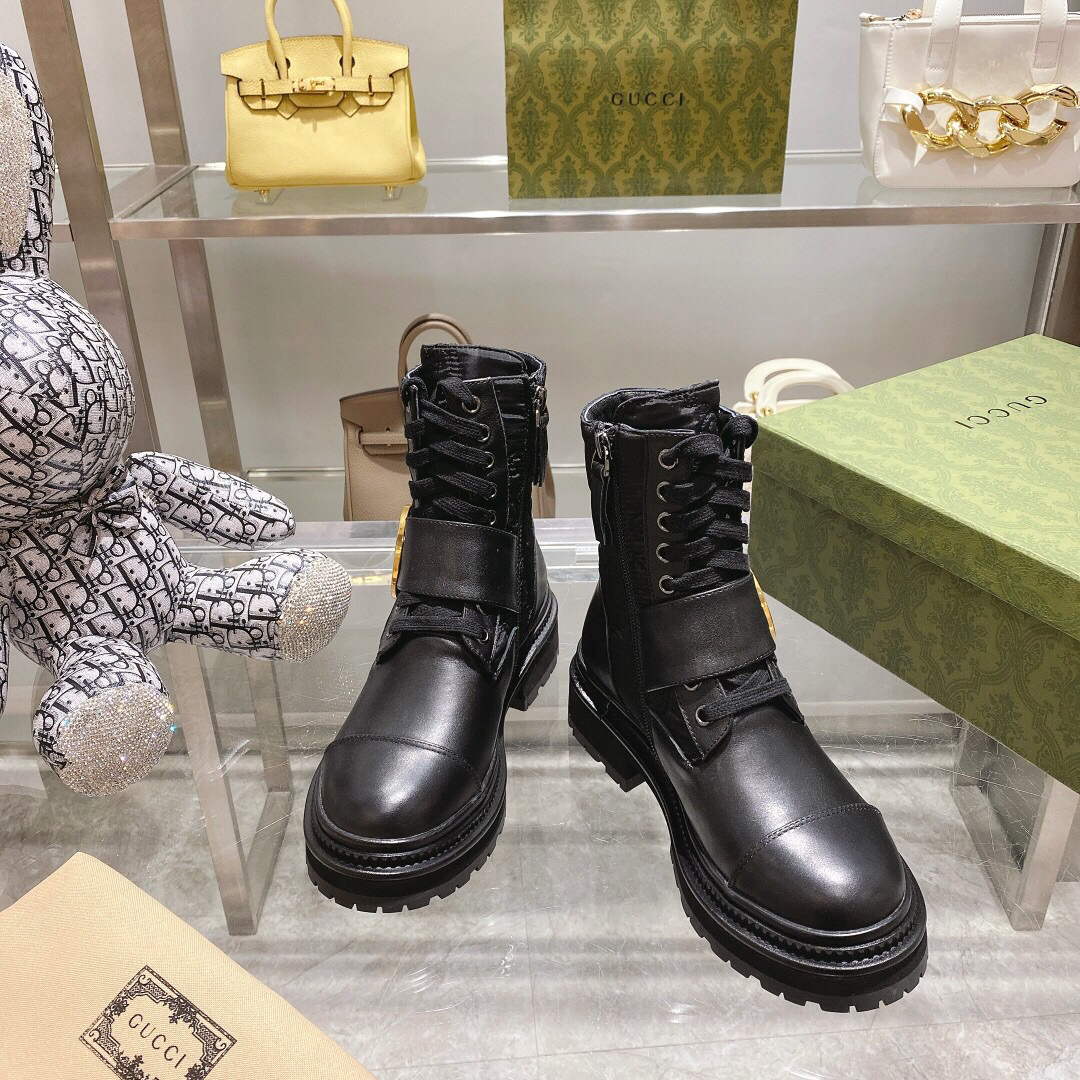 Gucci 701708 Women's Blondie Ankle Boot G60042