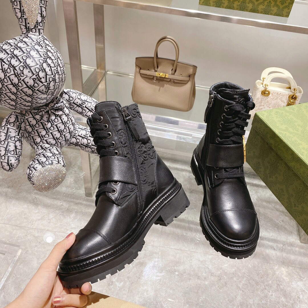 Gucci 701708 Women's Blondie Ankle Boot G60042