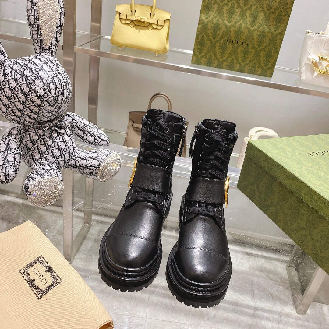 Gucci 701708 Women's Blondie Ankle Boot G60042
