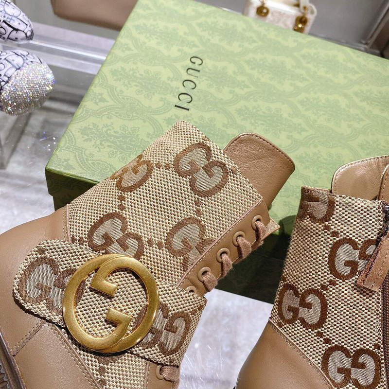 Gucci 701708 Women's Blondie Ankle Boot G60040 - 35 - View 2
