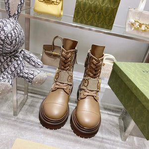 Gucci 701708 Women's Blondie Ankle Boot G60040 - 35 - View 4