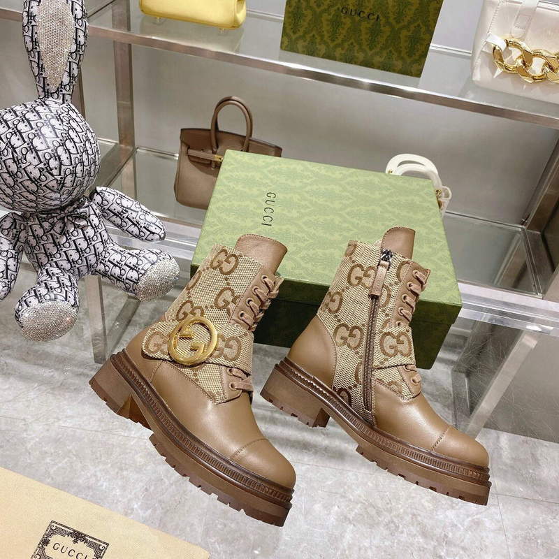Gucci 701708 Women's Blondie Ankle Boot G60040