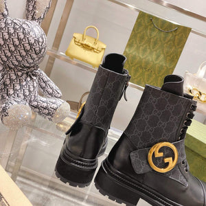 Gucci 701708 Women's Blondie Ankle Boot G60041 - 35 - View 3