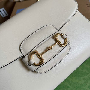 Gucci 702049 Horsebit 1955 Medium Bag White - Default Title - View 5