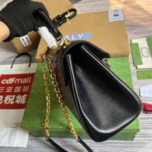 Gucci 702049 Horsebit 1955 Medium Bag Black - Default Title - View 3