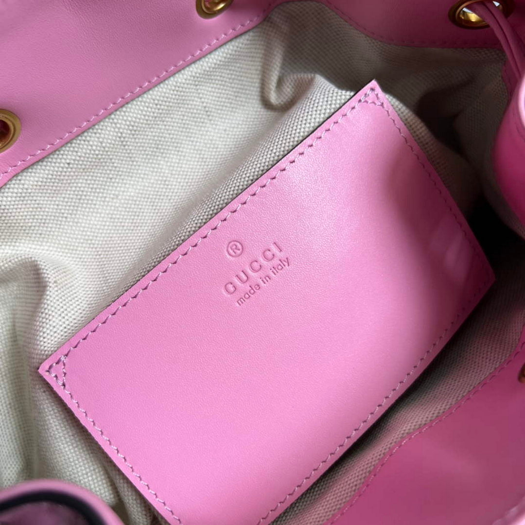 Gucci 702101 Bamboo backpack Pink - Default Title - View 9
