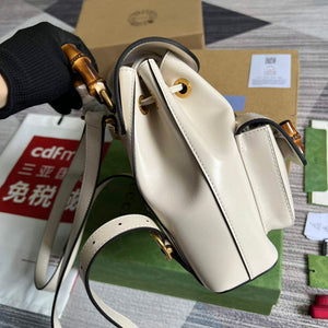 Gucci 702101 Bamboo backpack white - Default Title - View 3