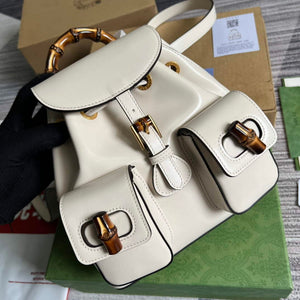 Gucci 702101 Bamboo backpack white - Default Title - View 4