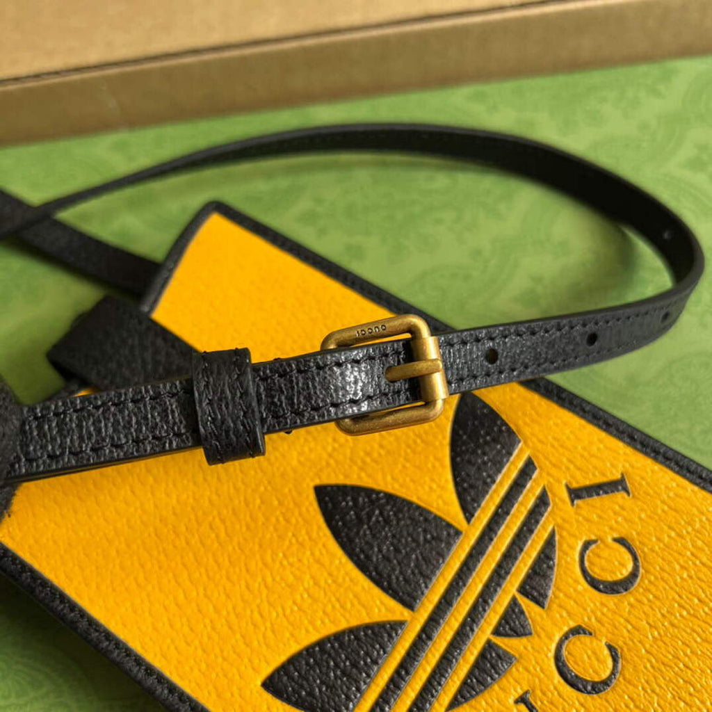 Gucci 702203 Adidas x Gucci phone case Yellow