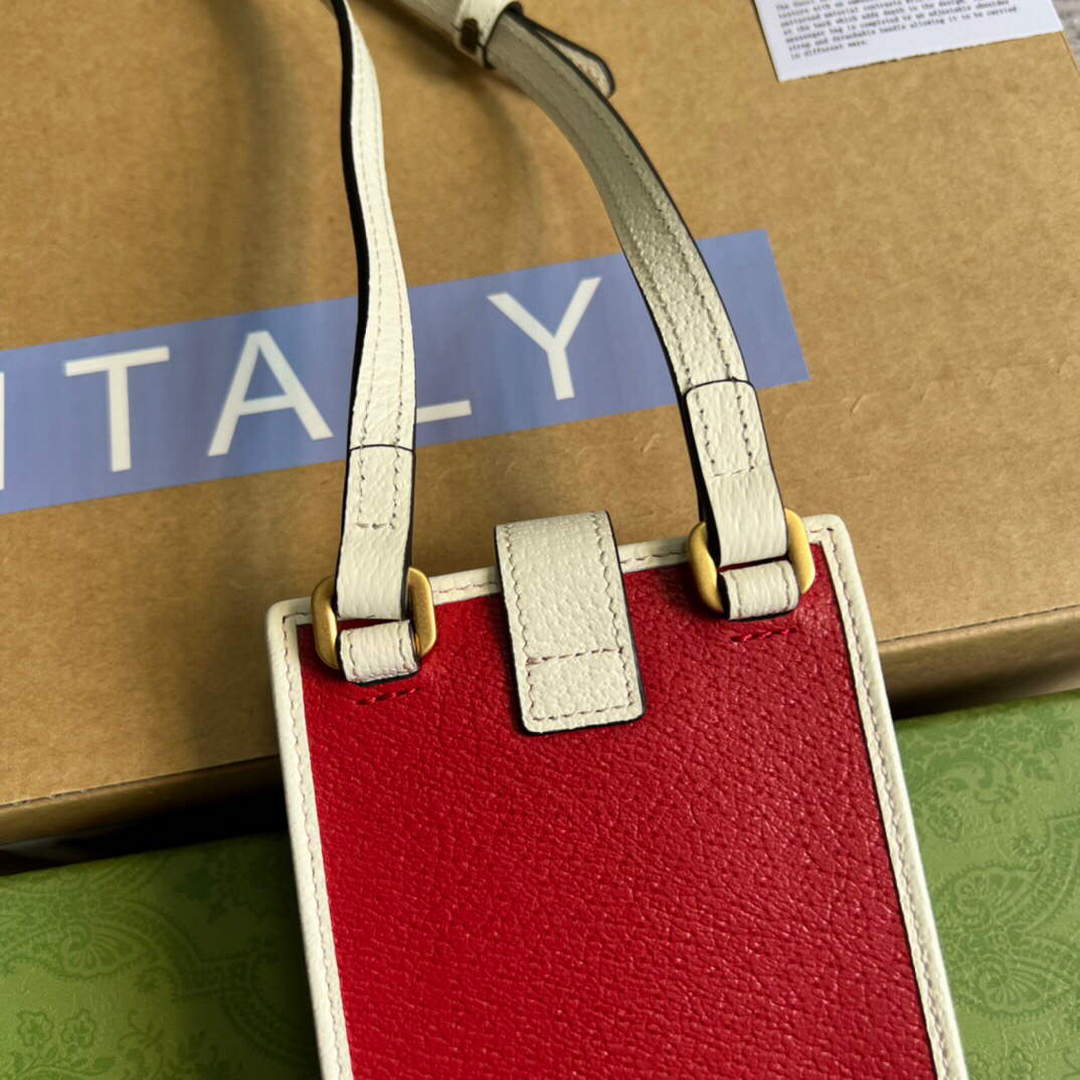 Gucci 702203 Adidas x Gucci phone case Red