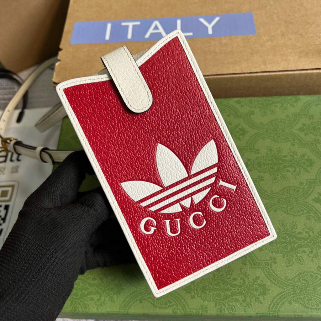 Gucci 702203 Adidas x Gucci phone case Red