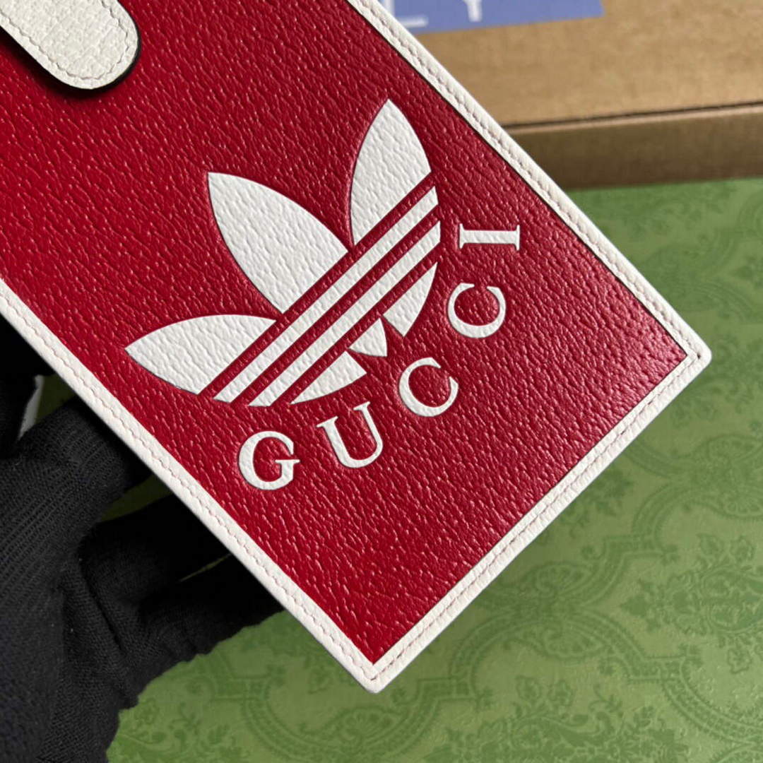 Gucci 702203 Adidas x Gucci phone case Red