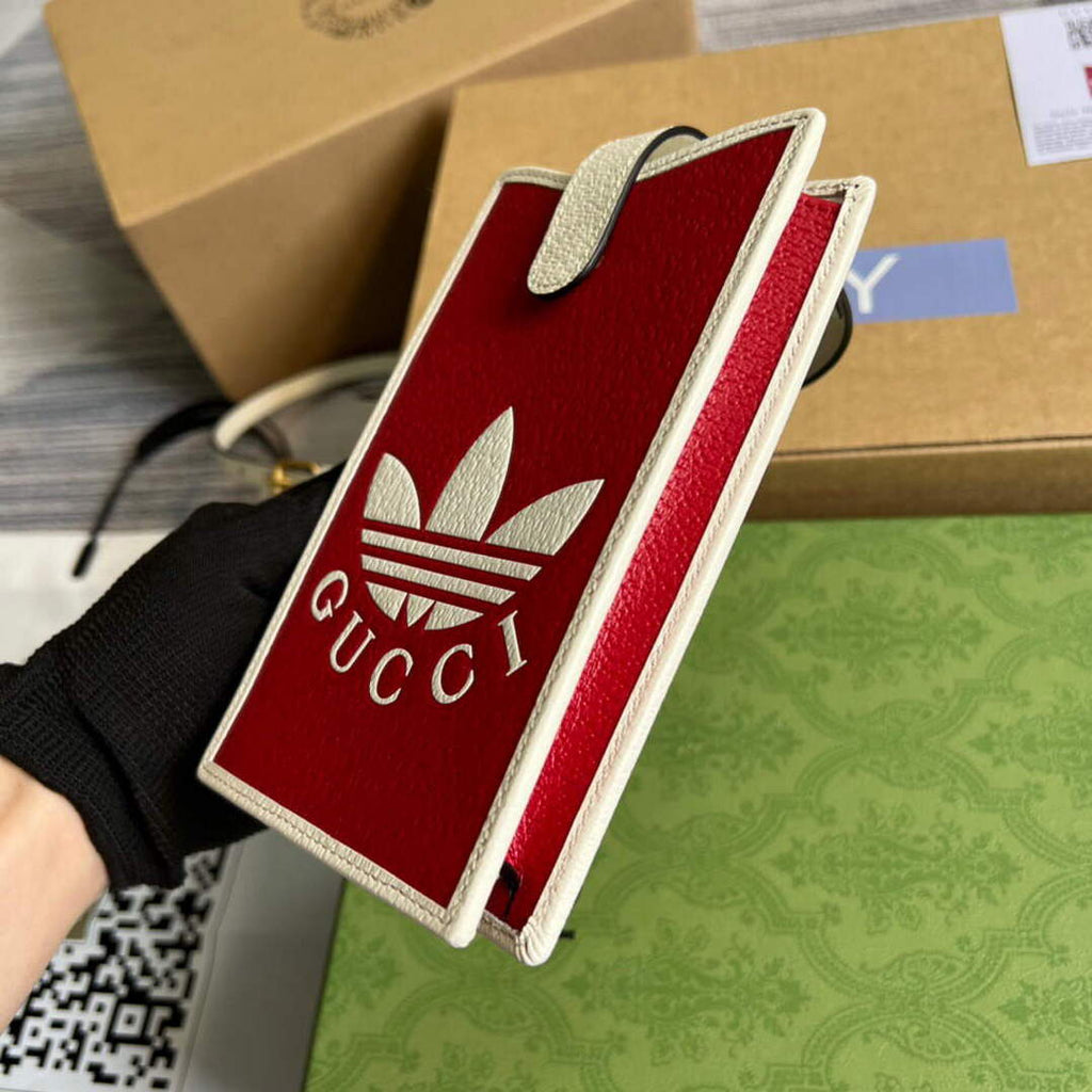 Gucci 702203 Adidas x Gucci phone case Red