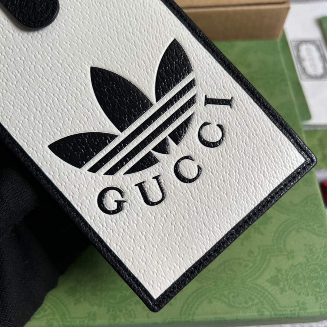 Gucci 702203 Adidas x Gucci phone case White
