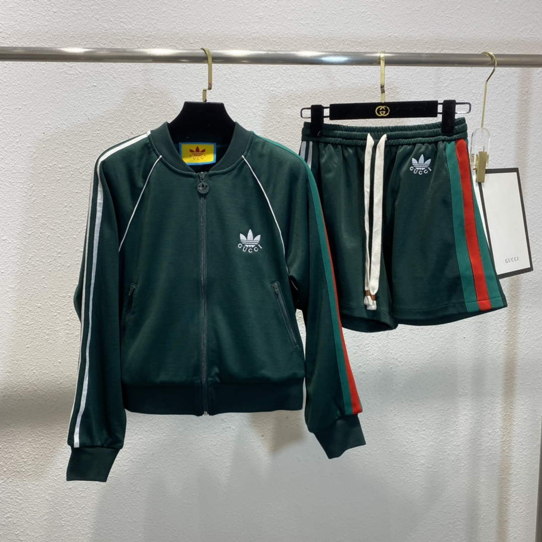Gucci ?702413 adidas x Gucci jersey shorts for women