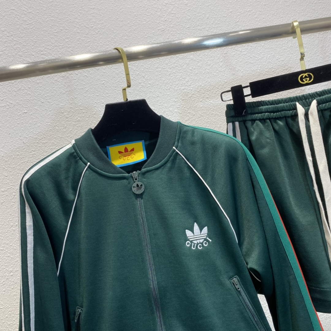 Gucci ?702413 adidas x Gucci jersey shorts for women