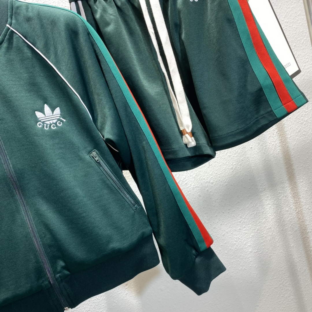 Gucci ?702413 adidas x Gucci jersey shorts for women