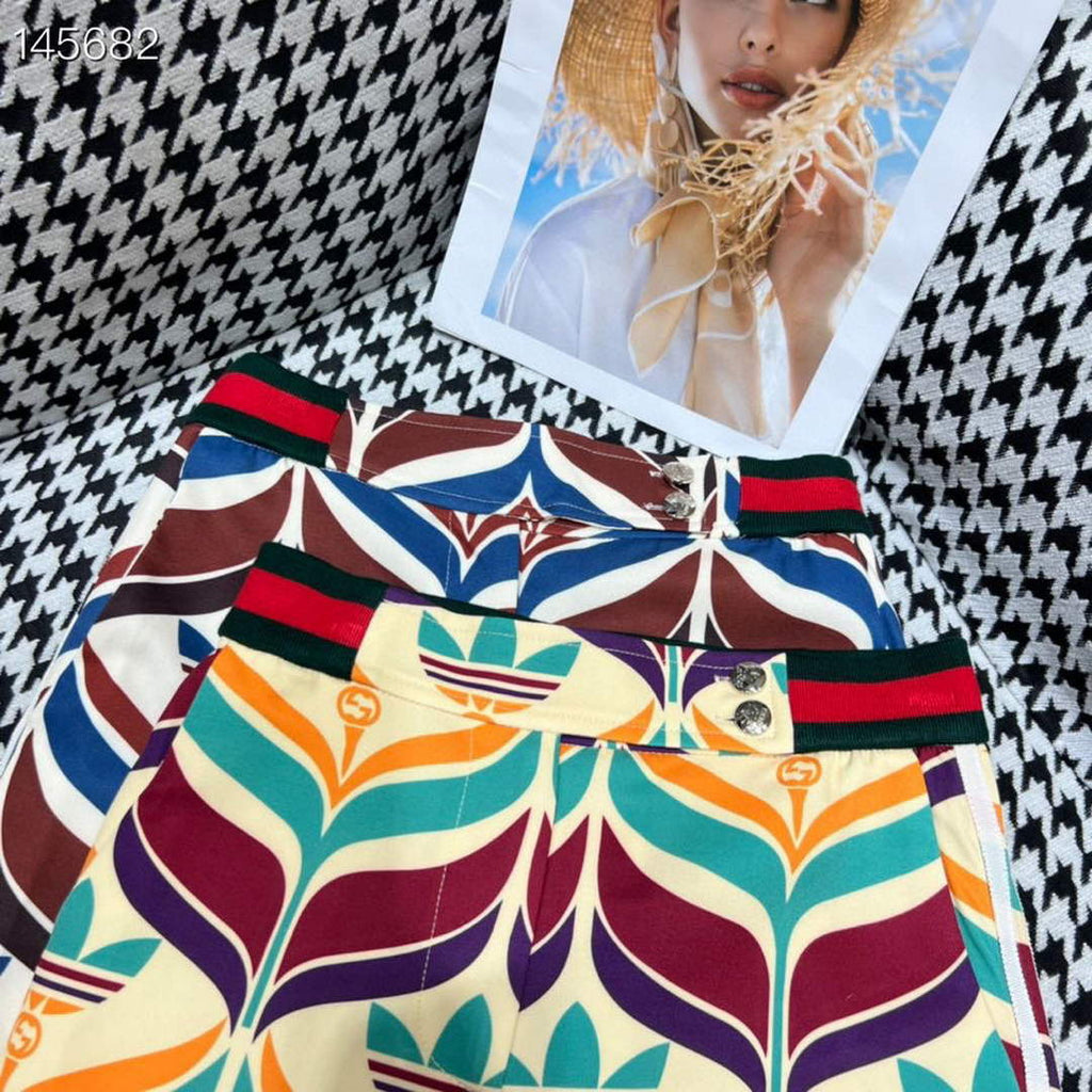Gucci ?G02414 adidas x Gucci jersey shorts for women