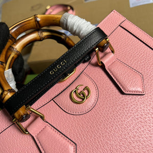 Gucci 702721 Diana Small Tote Bag Pink - Default Title - View 5