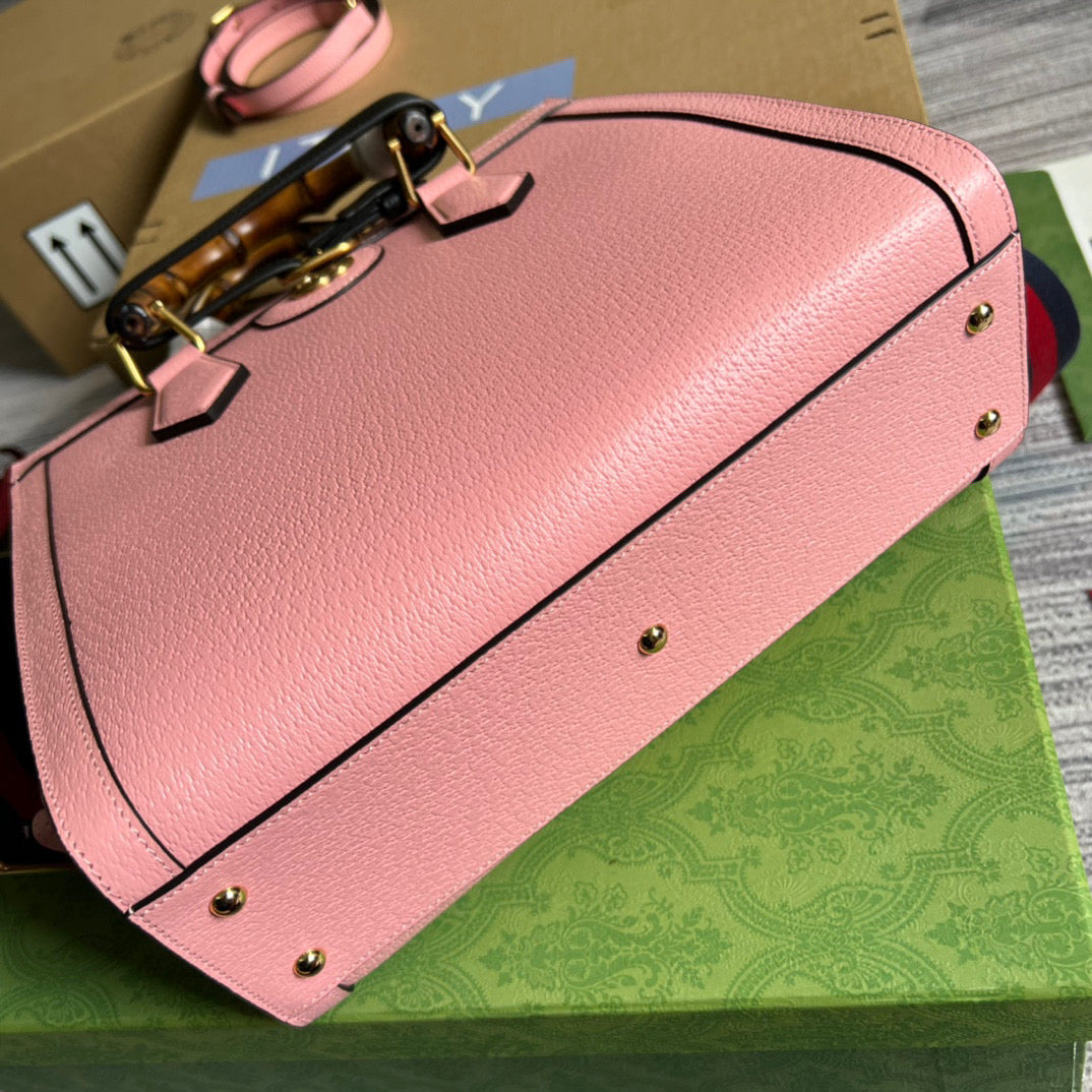 Gucci 702721 Diana Small Tote Bag Pink - Default Title - View 7