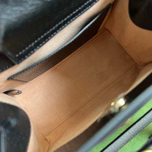 Gucci 702732 Gucci Diana Mini Tote Bag Black leather - Default Title - View 9