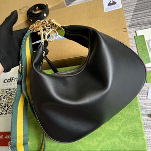 Gucci 702823 Gucci Attache large shoulder bag Black - Default Title - View 2