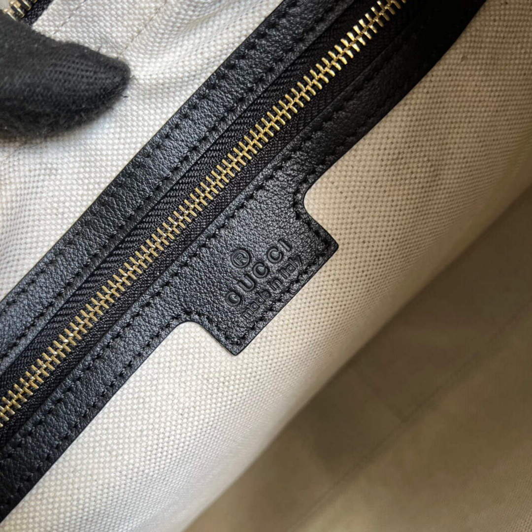 Gucci 702823 Gucci Attache large shoulder bag Black - Default Title - View 9