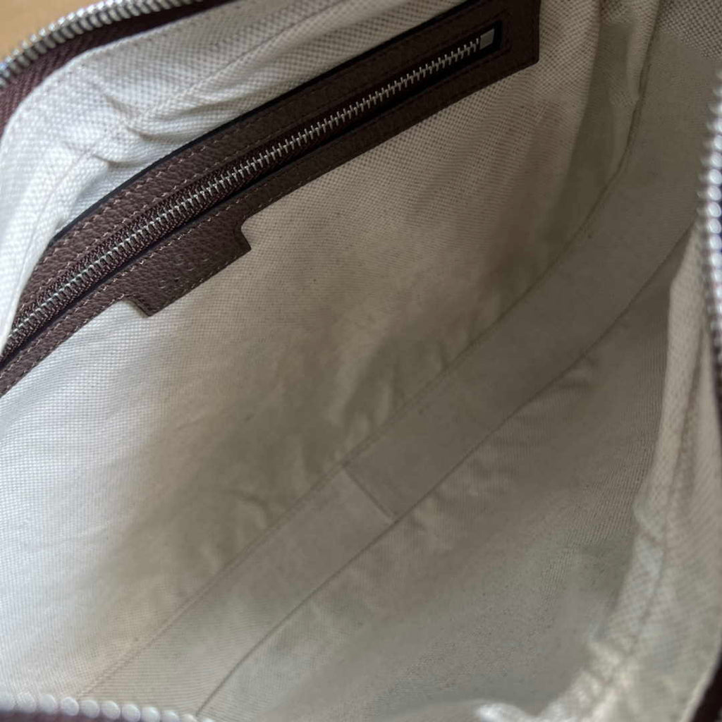 Gucci 702823 Gucci Attache large shoulder bag Beige and ebony