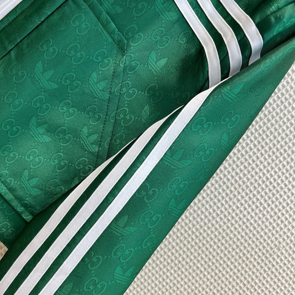 Gucci 702986 adidas x Gucci jacquard jacket for women